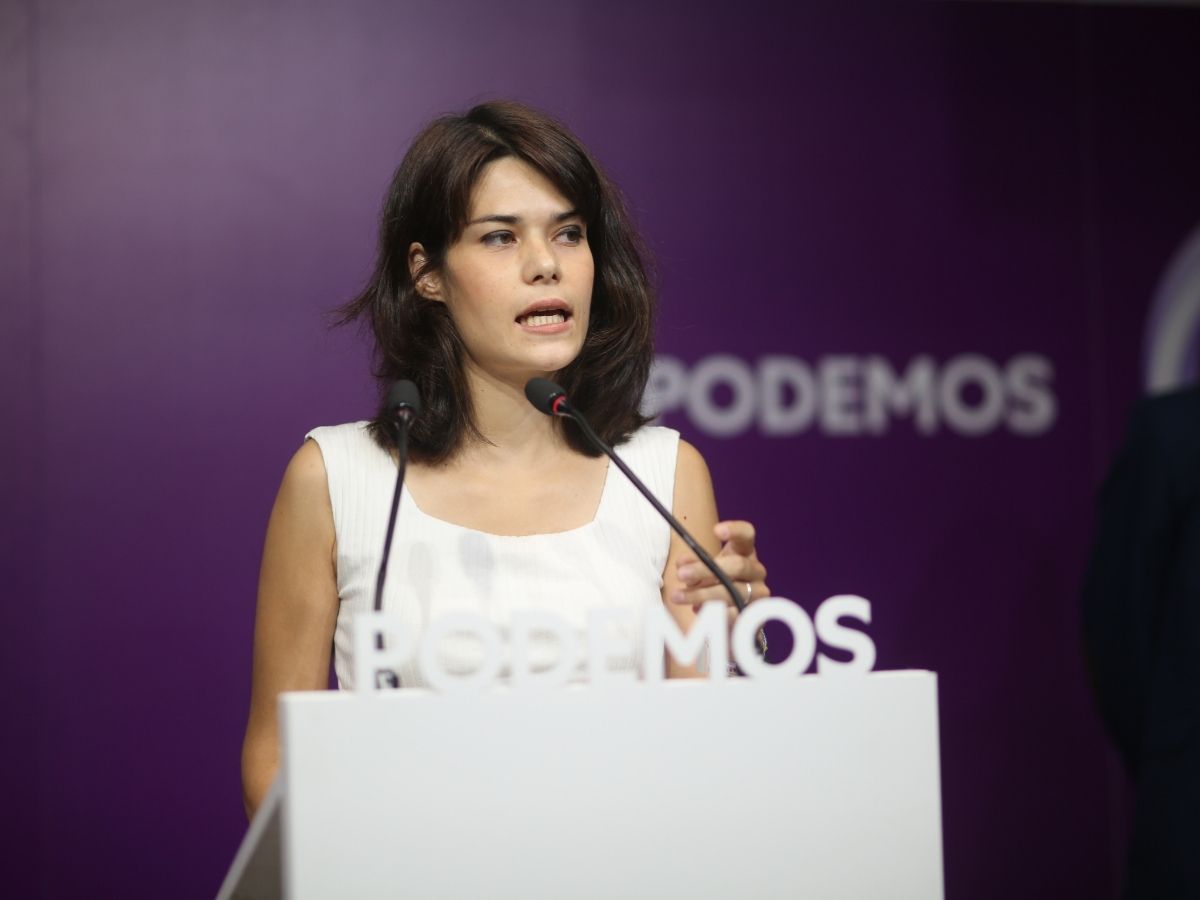 portavoz estatal de Podemos, Isa Serra