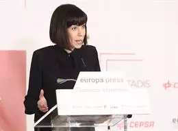 La ministra de Ciencia e Innovación, Diana Morant, interviene durante un desayuno informativo de Europa Press, en el hotel Villa Magna, a 7 de julio de 2022, en Madrid (España). – Eduardo Parra – Europa Press