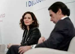Díaz Ayuso en el I Diálogo Atlántico por la Democracia con el expresidente del Gobierno José María Aznar – COMUNIDAD DE MADRID