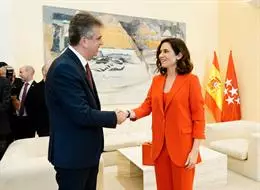 La Presidenta De La Comunidad De Madrid, Isabel Díaz Ayuso, Se Reúne Con El Ministro De Asuntos Exteriores De Israel, Eli Cohen. – COMUNIDAD DE MADRID
