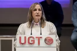 La secretaria de UGT-Madrid, Marina Prieto – A. Pérez Meca – Europa Press