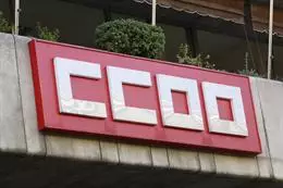 Archivo – Sede CCOO, logo de Comisiones Obreras, edificio, edificios CCOO, fachada de Comisiones Obreras, cartel CCOO – EUROPA PRESS – Archivo