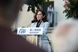 Imagen de recurso de la presidenta de la Comunidad de Madrid y presidenta del Partido Popular de Madrid, Isabel Díaz Ayuso. – Gustavo Valiente – Europa Press