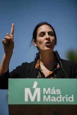La candidata de Más Madrid a la alcaldía de Madrid, Rita Maestre – Mateo Lanzuela – Europa Press