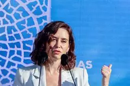 La presidenta de la Comunidad de Madrid y candidata del PP a la reelección el próximo 28M, Isabel Díaz Ayuso – Ricardo Rubio / Europa Press