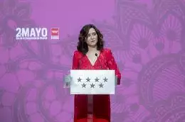 La presidenta de la Comunidad de Madrid, Isabel Díaz Ayuso. – Alberto Ortega – Europa Press