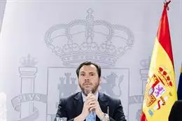 El ministro de Transportes y Movilidad Sostenible, Óscar Puente. – Carlos Luján – Europa Press
